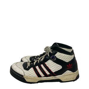 Vintage Adidas Kevin Garnett Shoes Mens Size 13 White Red Black Basketball